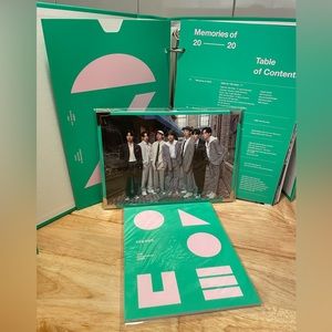 BTS memories 2020 dvd set